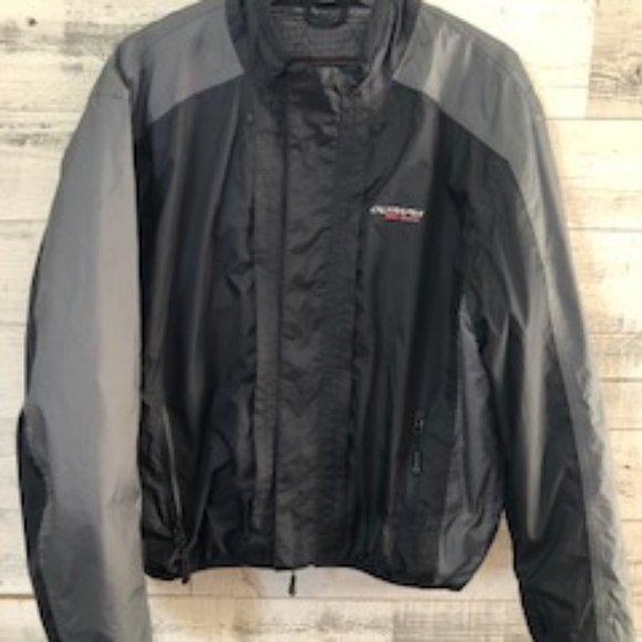 Olympia Moto Sports Motorcycle Jacket with Zip Out Liner - Picture 1 of 16